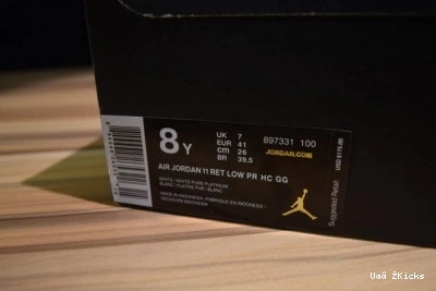 Heiress 6257 Jordan 715 White 897331- Bold Frost Low Air 11 0720